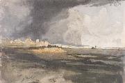 Samuel Palmer At Hailsham,Storm Approaching oil painting artist